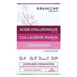 Granions Complexe Hydratation Peau Boite de 60 comprimés