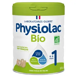 Physiolac Bio Lait 1er âge 800g