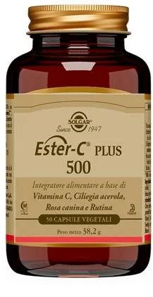 Solgar Ester C Plus 500 Integratore Vitamina C 50 Capsule