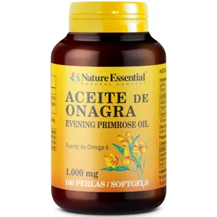Nature Essential Evening Primrose Oil 1000mg 10% GLA 100 Pearls