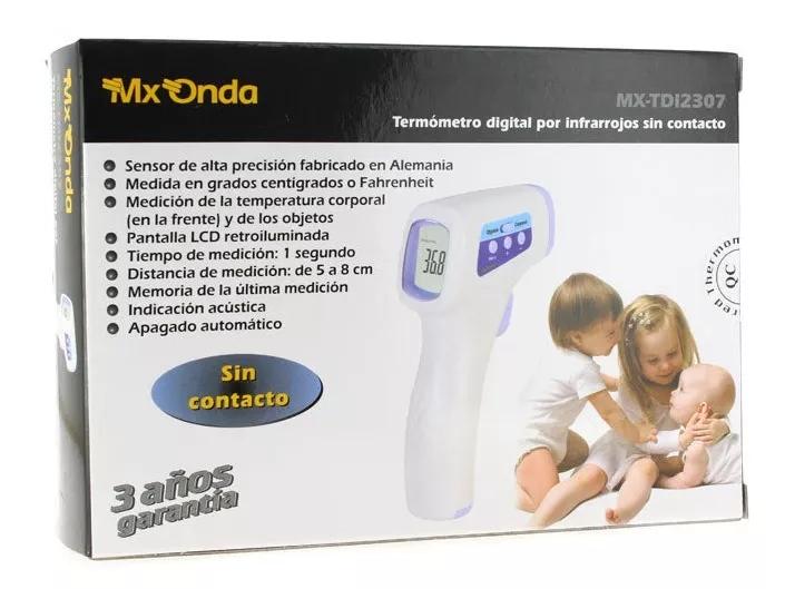 Mx Onda Termómetro Digital por Infrarrojos Sin Contacto