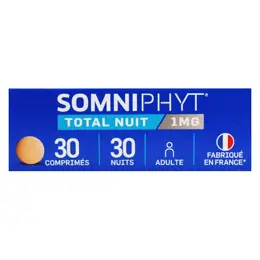 Santé Verte Somniphyt Total Nuit Mélatonine 1mg 30 comprimés