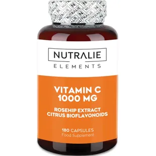 Nutralie Vitamina C 1000mg Rosa Canina 180 Cápsulas
