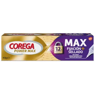 Corega Power Max Fijación + Sellado 40 gr
