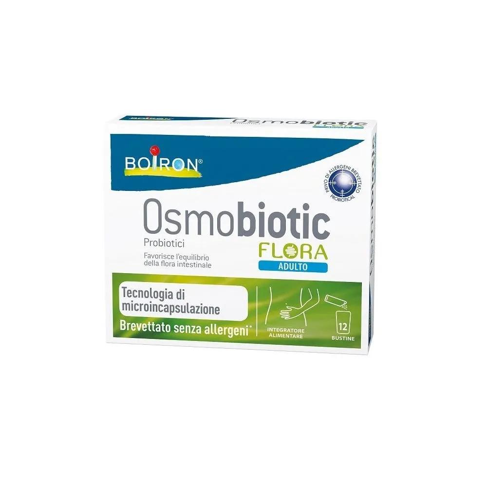 Boiron Osmobiotic Flora Adulto Integratore Probiotico 12 Bustine