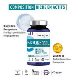 Granions Magnésium 60 comprimés