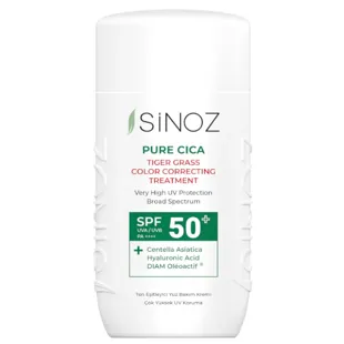 Sinoz Pure Cica Farbkorrekturbehandlung SPF50+ 50 ml