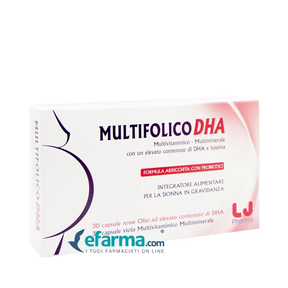 Multifolico DHA Integratore 60 Capsule