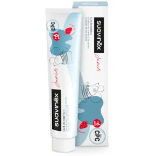 Suavinex Gel Dentífrico Junior Fresa +6 Años 75 ml