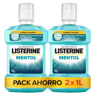 Listerine Menthol Duplo XXL