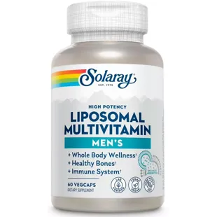 Solaray Liposomale Multivitamin-Männer 60 Gemüsekapseln