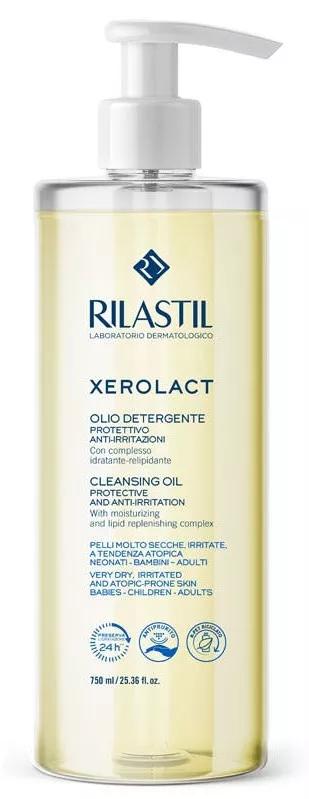 Rilastil xerolact Óleo de limpeza de limpeza 750ml