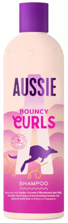 Aussie Bouncy Curls Champú Hidratante Cabello Seco Rizado 300 ml