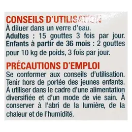 Les 3 Chênes Tonus & Immunité EPP 1200 Extrait de Pépins de Pamplemousse Bio 50ml