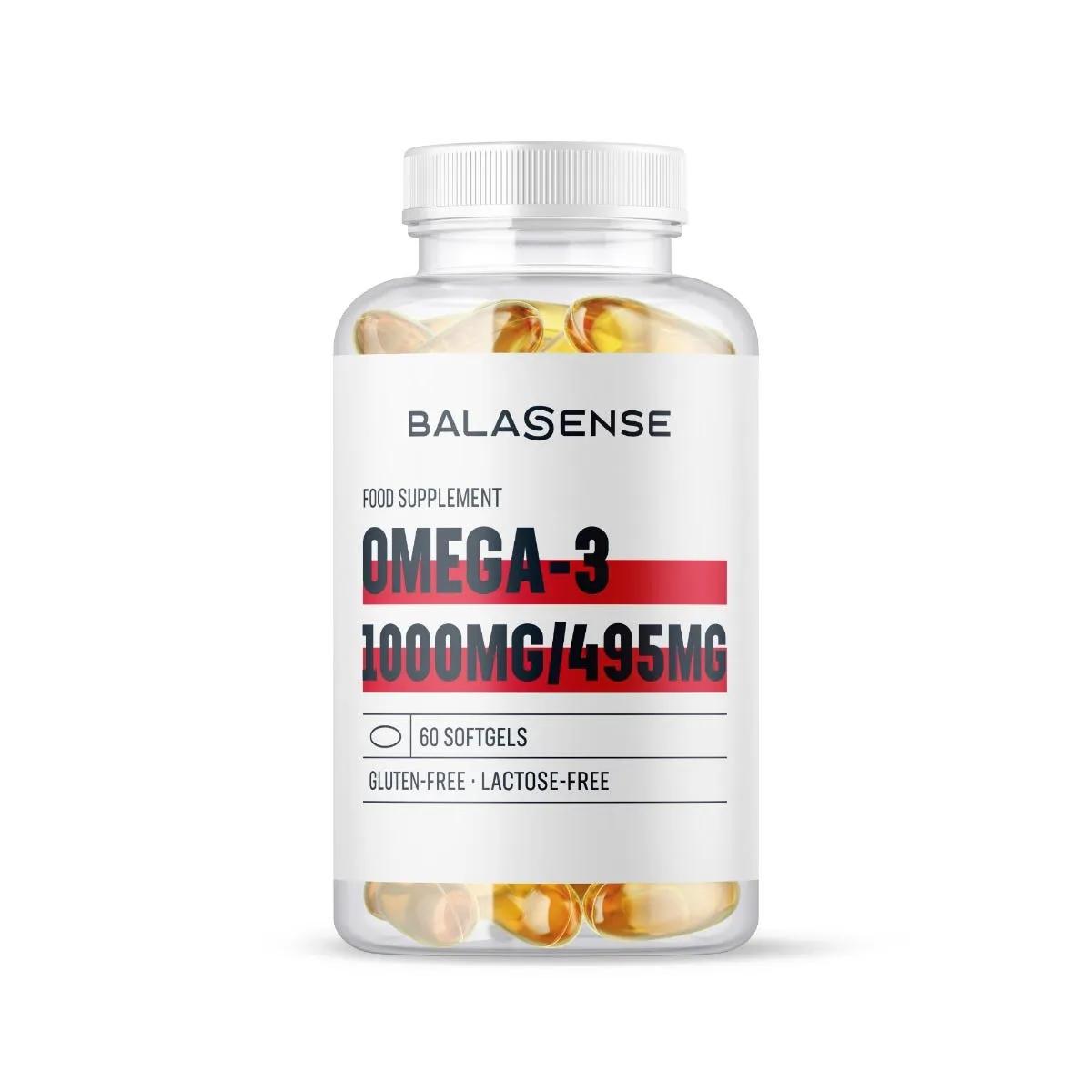 Balasense Omega 3 Integratore 60 Capsule