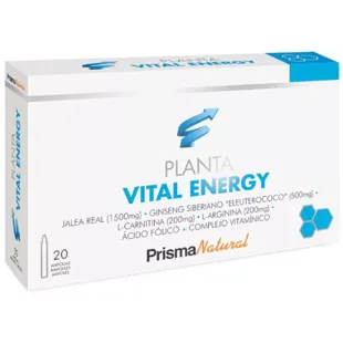 Prisma Nat Plantavital Energy 20 Ampullen 10 ml