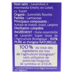 Naturactive Huile Essentielle Bio Lavandin Super 10ml