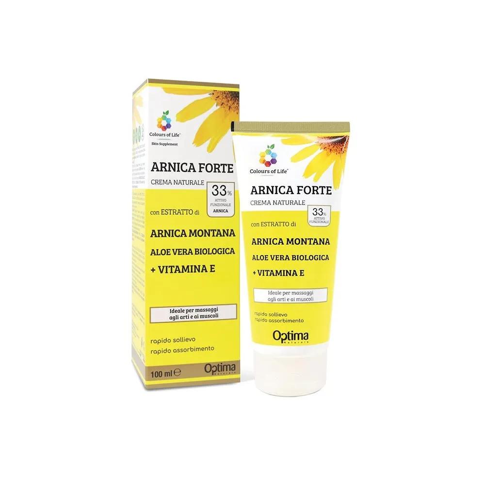 Optima Colours Of Life Arnica Forte Crema Eudermica Naturale 100 ml