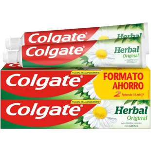 Colgate Creme dental à base de ervas Ingredientes naturais 2x75 ml