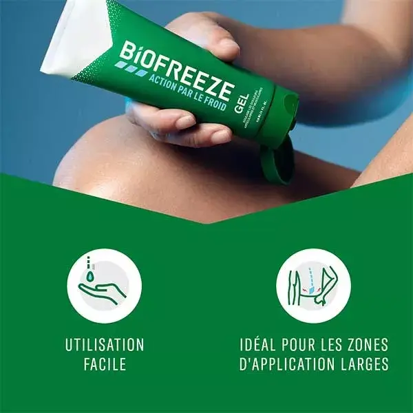 Biofreeze Gel Action par le Froid Muscles et Articulations Lot de 3 x 118ml