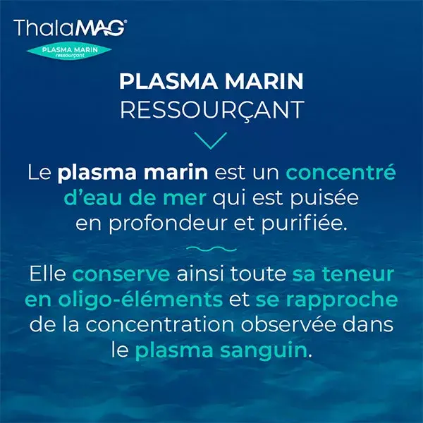 Thalamag Magnésium Marin Plasma Marin 20 ampoules