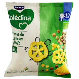 Blédina Snack Lentil and Corn Flowers BIO +10m 20 gr