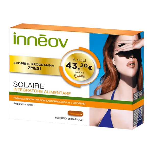 Innéov Solaire Integratore Abbronzatura 60 Capsule