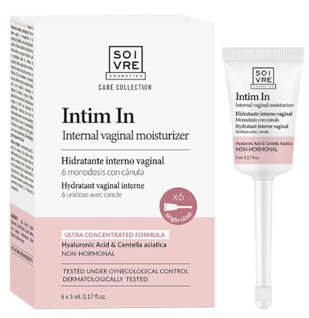 Soivre Intim In Hydratant Vaginal Interne 6 Canules