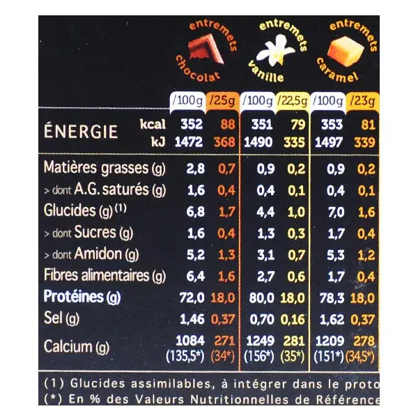 Protifast Entremet Hyperprotéiné Assortiment 7 Sachets | Pas cher