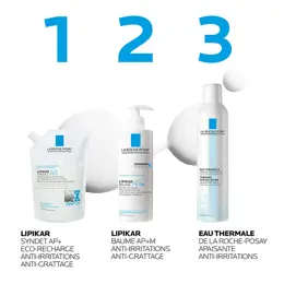 La Roche Posay Lipikar Syndet AP+ Crème Lavante Relipidante Éco Recharge 400ml