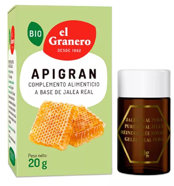 El Granero Integral Apigran Geleia Real Bio (F) 20 g