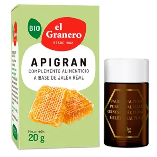 El Granero Integral Apigran Organic Royal Jelly (F) 20 gr