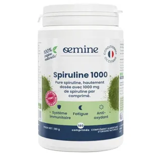 Oemine Spiruline 1000 Alto Dosaggio 180 Garza