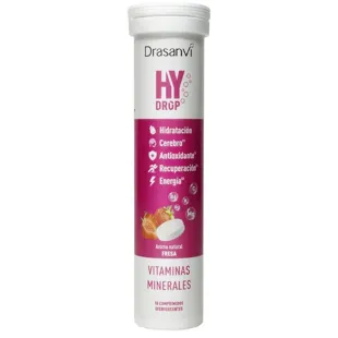 Drasanvi Hydrop Strawberry Effervescent Electrolytes 18 Tablets