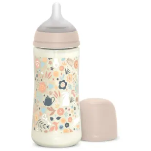 Suavinex Wonderland Dense Flow Garrafa Rosa +6m 360 ml