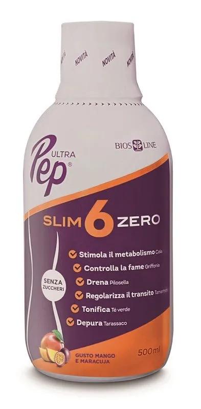 Ultra Pep Slim 6 Zero Mango Maracuja Integratore Metabolismo 500 ml