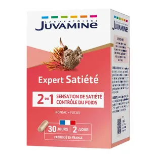 Juvamine Expert Satiety 2 in 1, 60 capsule vegetali