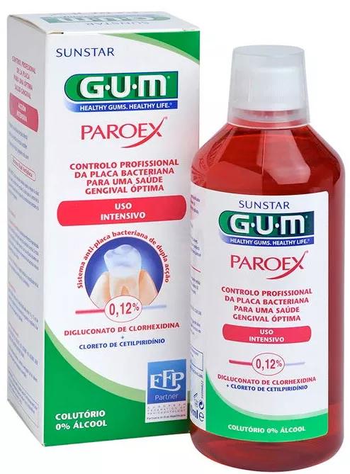 Paroex mouthwash Gum action intensive 500ml