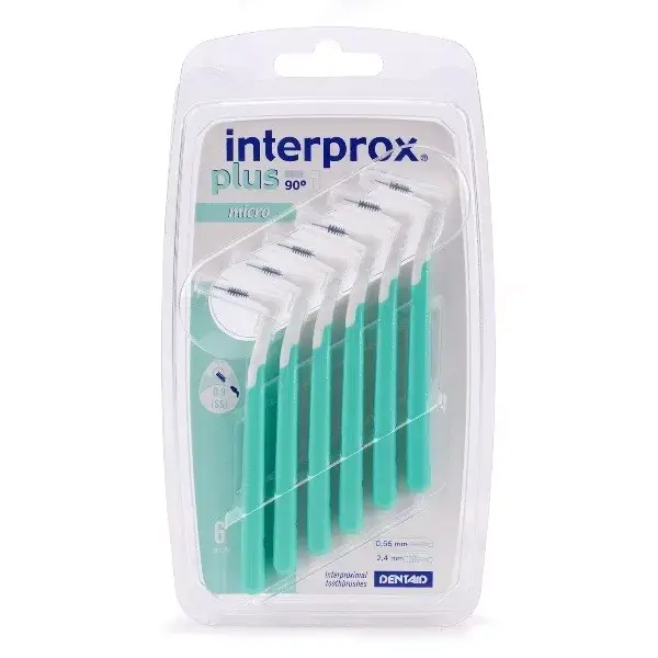 Interprox Plus Spazzolini Interprossimali Micro Verde)