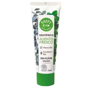 Happy Bio Dentifrice Haleine Fraîche sans Fluor Menthe 75 ml
