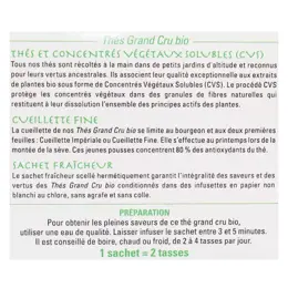 Nutrigée Thé vert bio 30 sachets fraîcheur