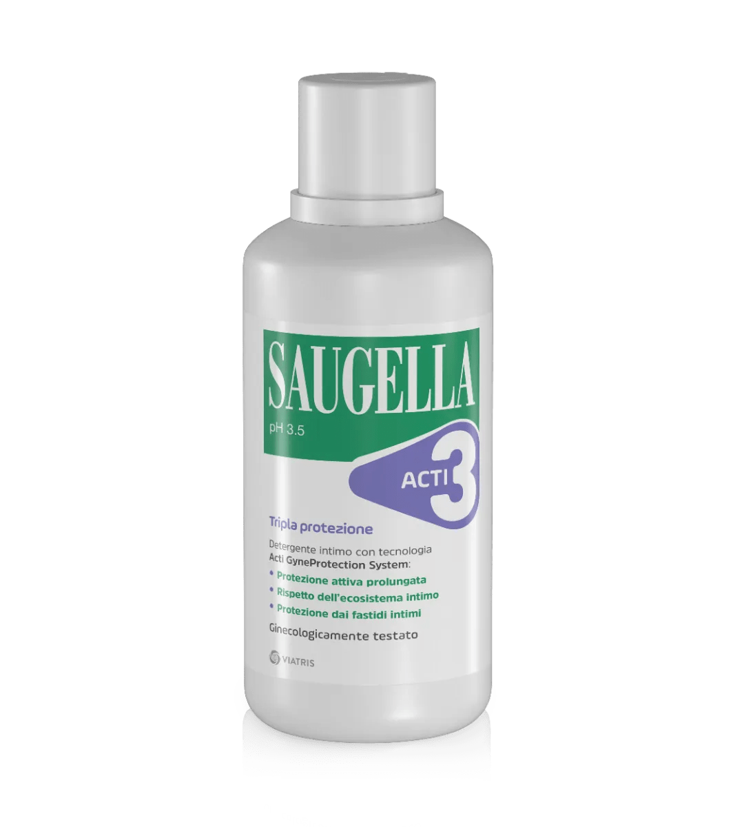 Saugella Acti3 Detergente Intimo 500 ml