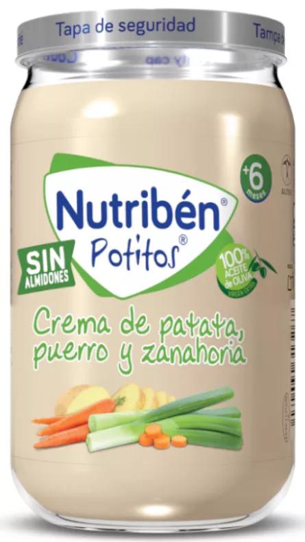 Nutribén Pote Creme Batatas, Alho Francês e Cenoura  +6M 235gr