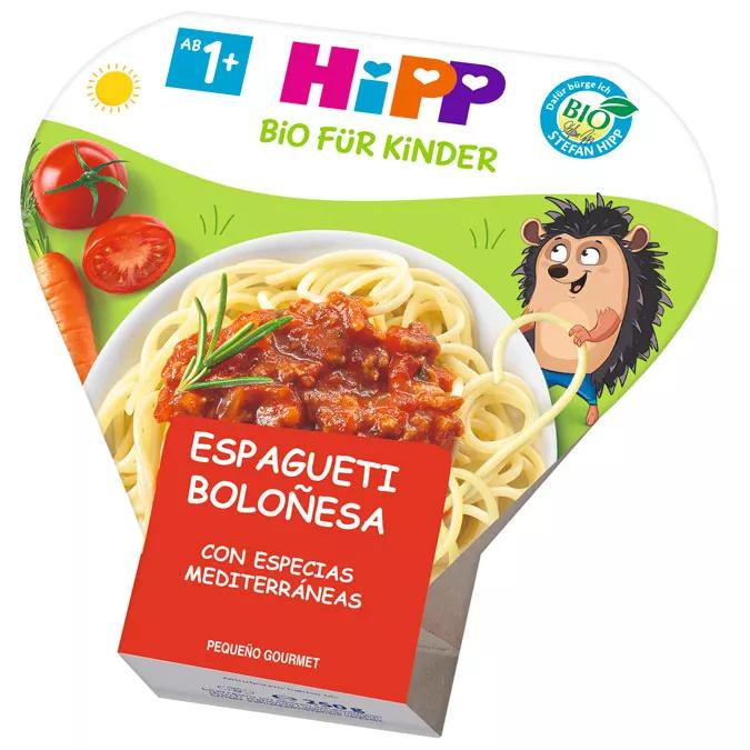 HiPP Esparguete à Bolonhesa com Especiarias Mediterrânicas +1 Ano BIO 250 gr
