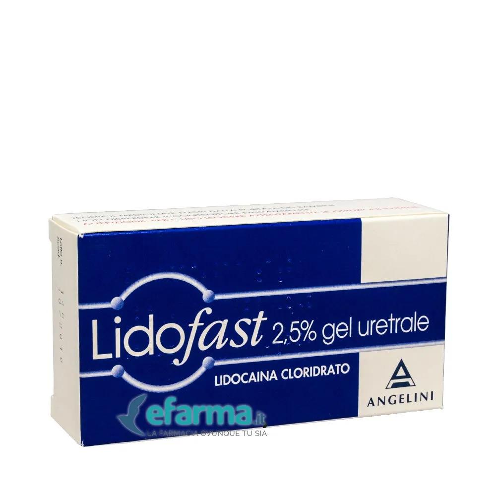 Lidofast Gel Uretrale 2,5% Lidocaina 15g