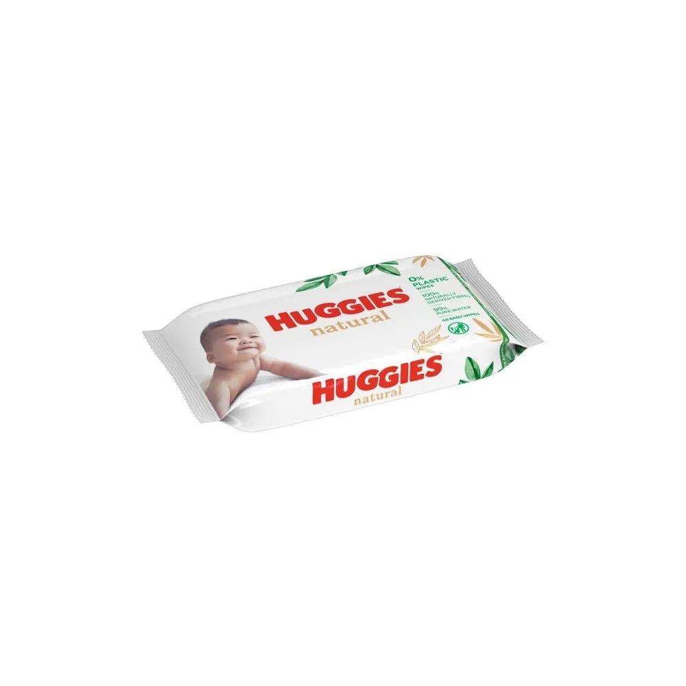 Huggies Salvietta Natural 0% Plastic