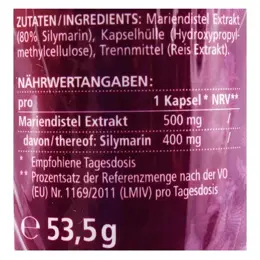 Vitamaze Extrait de Chardon-Marie 500mg 90 capsules