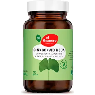 El Granero Integral Ginkgo + Organic Red Vine 90 Capsules