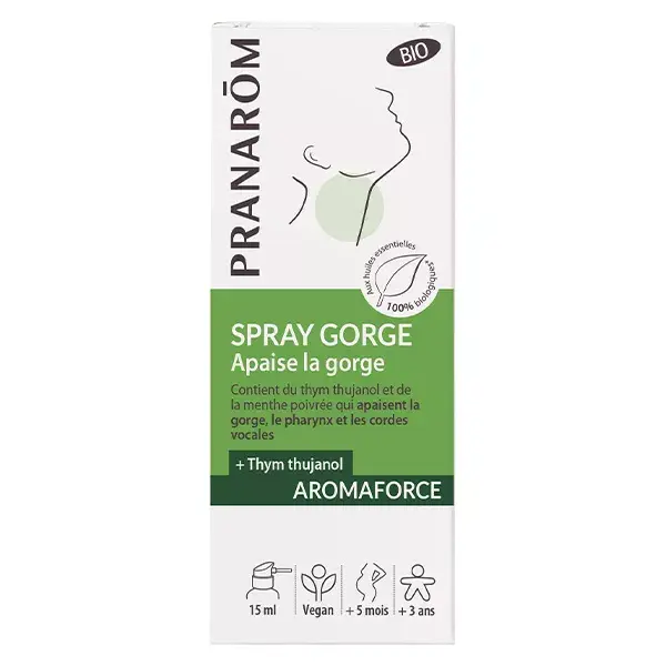 Pranarom Aromaforce Spray Gorge Bio 15ml