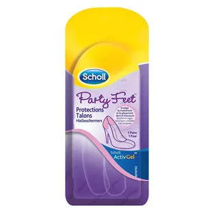 Scholl Party Feet Protezioni in Gel per Talloni